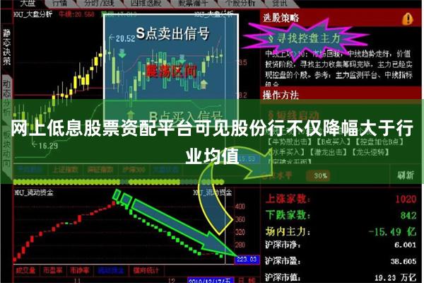 网上低息股票资配平台可见股份行不仅降幅大于行业均值