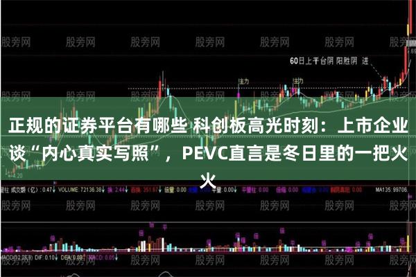 正规的证券平台有哪些 科创板高光时刻：上市企业谈“内心真